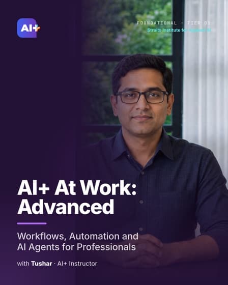 AI+ At Work: Advanced — course cover