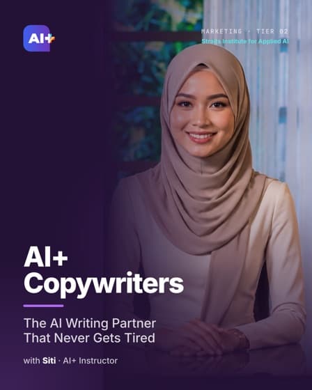 AI+ Copywriters — course cover