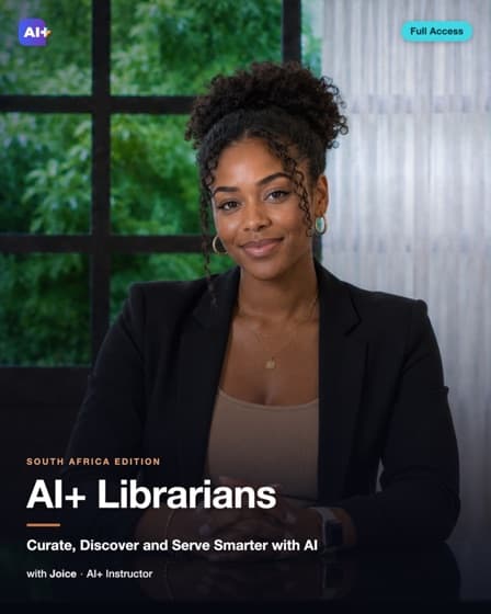 AI+ Librarians (South Africa) — course cover