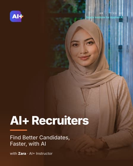 AI+ Recruiters — course cover