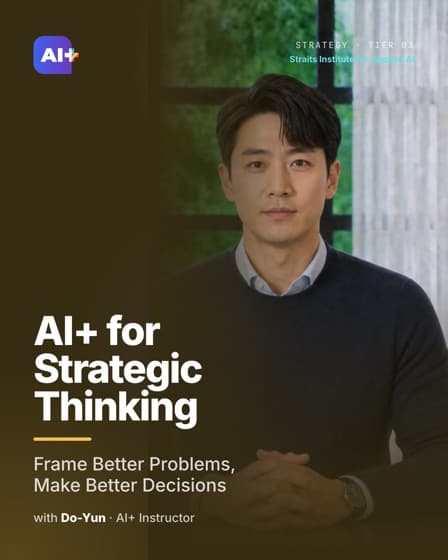 AI+ for Strategic Thinking — course cover