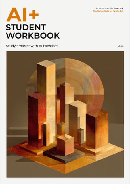 AI+ Student Workbook — front cover