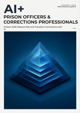 AI+ Prison Officers & Corrections Professionals — front cover