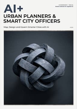 AI+ Urban Planners & Smart City Officers — front cover