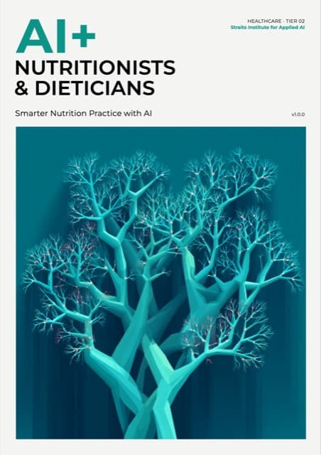 AI+ Nutritionists and Dieticians — front cover