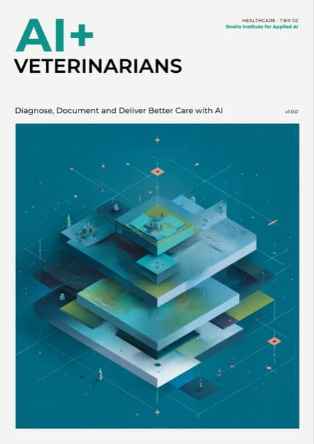 AI+ Veterinarians — front cover