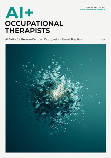 AI+ Occupational Therapists — front cover