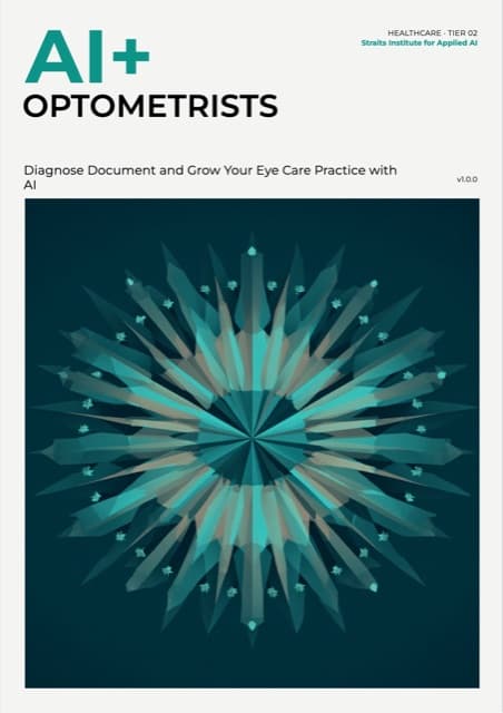 AI+ Optometrists — front cover