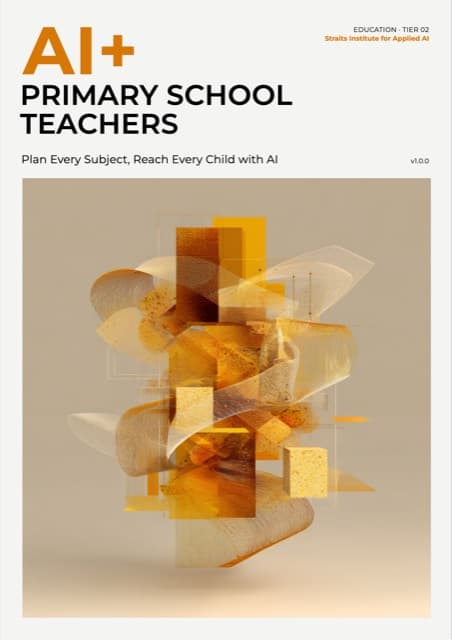 AI+ Primary School Teachers — front cover