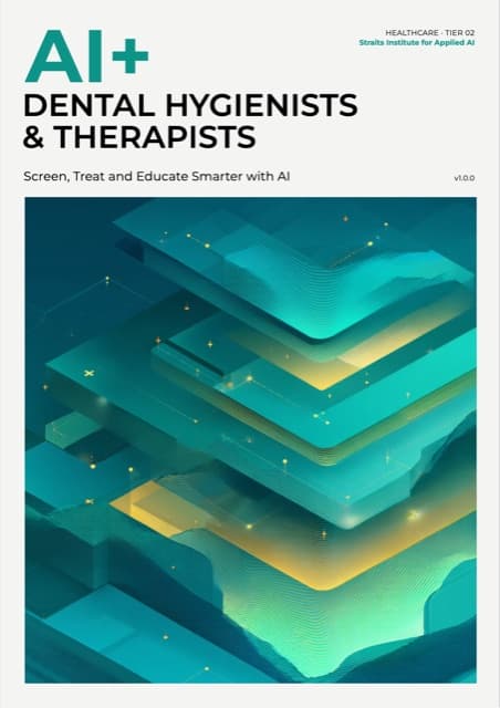 AI+ Dental Hygienists & Therapists — front cover