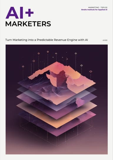 AI+ Marketers — front cover