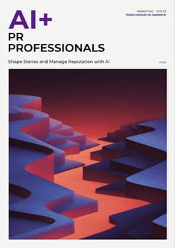 AI+ PR Professionals — front cover