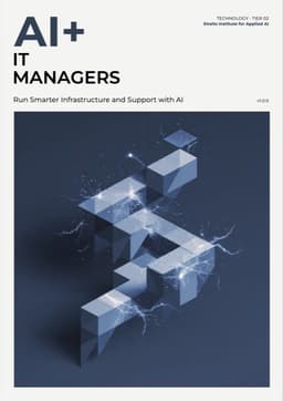 AI+ IT Managers — front cover