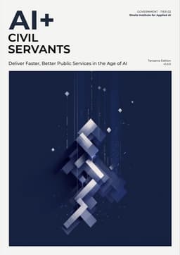 AI+ Civil Servants (Tanzania Edition) — front cover