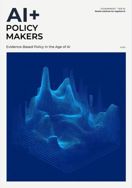 AI+ Policy Makers — front cover