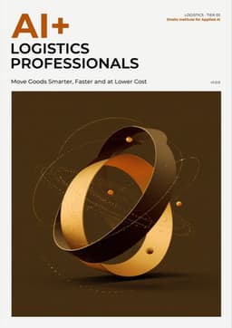 AI+ Logistics Professionals — front cover