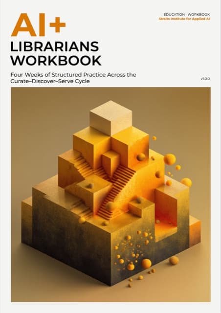 AI+ Librarians Workbook — front cover
