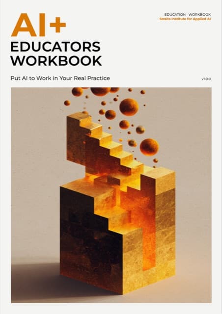 AI+ Educators Workbook — front cover