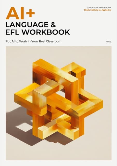 AI+ Language & EFL Teachers Workbook — front cover