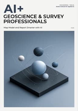 AI+ Geoscience & Survey Professionals — front cover