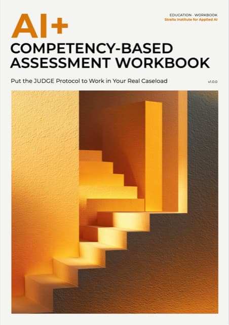 AI+ Competency-Based Assessment Workbook — front cover