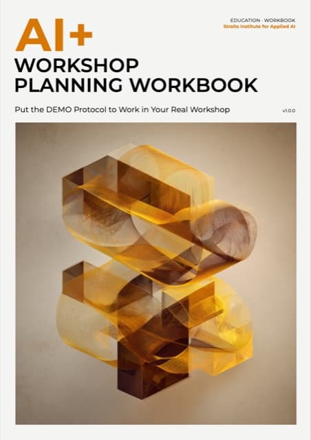 AI+ Workshop Planning Workbook — front cover