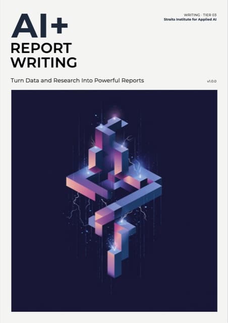 AI+ Report Writing — front cover