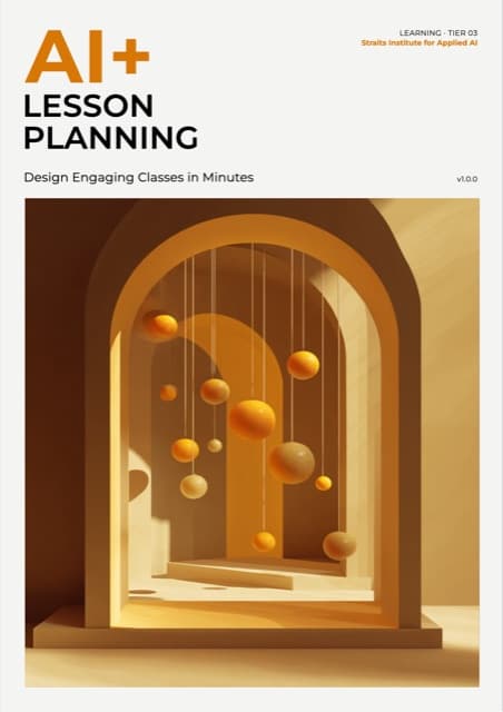 AI+ Lesson Planning — front cover