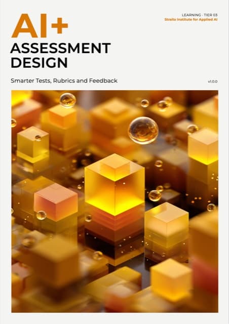 AI+ Assessment Design — front cover