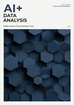 AI+ Data Analysis — front cover