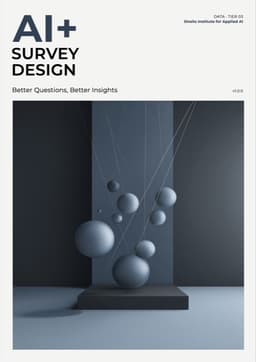 AI+ Survey Design & Analysis — front cover