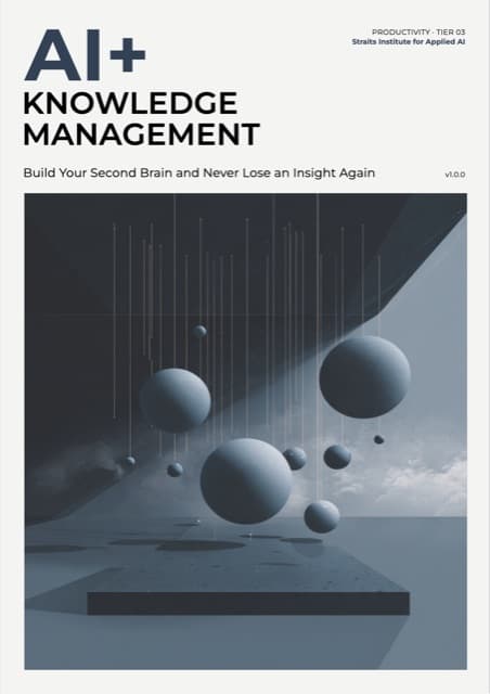 AI+ Knowledge Management — front cover