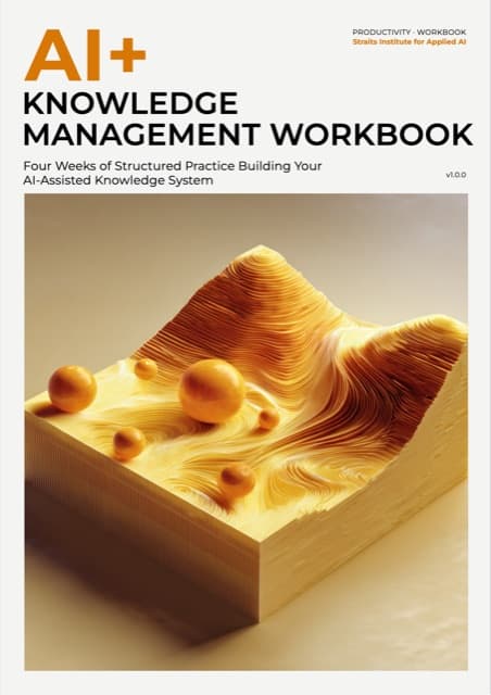 AI+ Knowledge Management Workbook — front cover