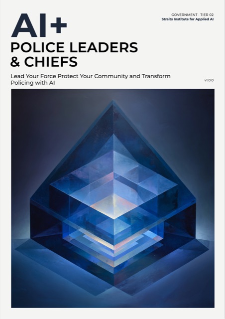 AI+ Police Leaders & Chiefs — front cover