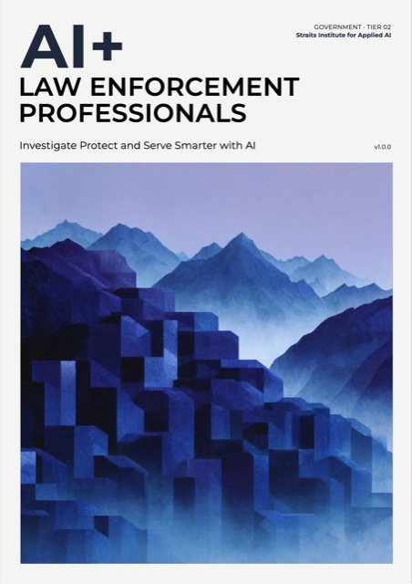 AI+ Law Enforcement Professionals — front cover