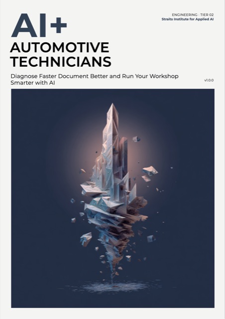 AI+ Automotive Technicians — front cover