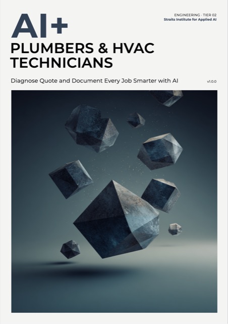 AI+ Plumbers & HVAC Technicians — front cover
