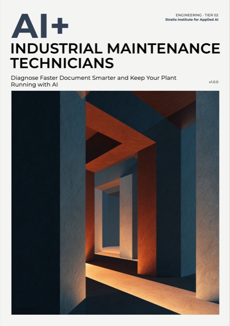 AI+ Industrial Maintenance Technicians — front cover