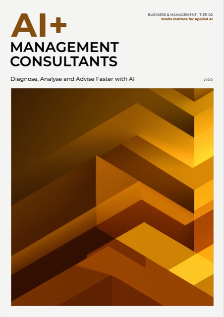 AI+ Management Consultants — front cover