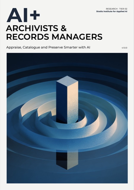 AI+ Archivists & Records Managers — front cover