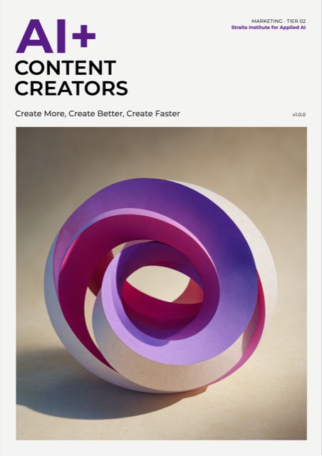 AI+ Content Creators — front cover