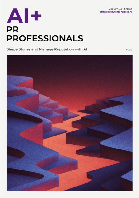 AI+ PR Professionals — front cover