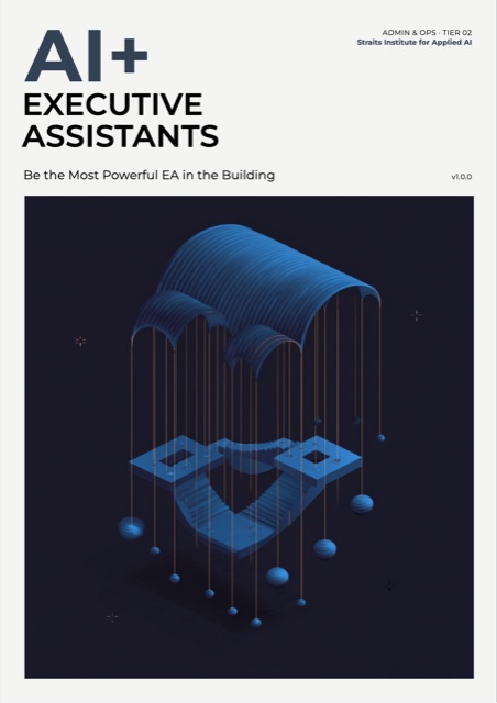 AI+ Executive Assistants — front cover
