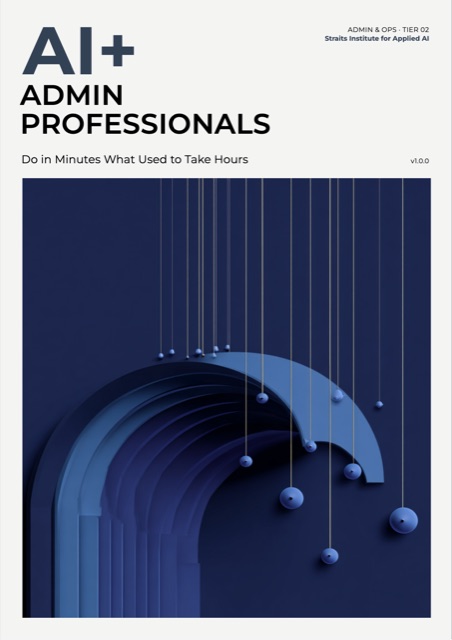 AI+ Administrative Professionals — front cover
