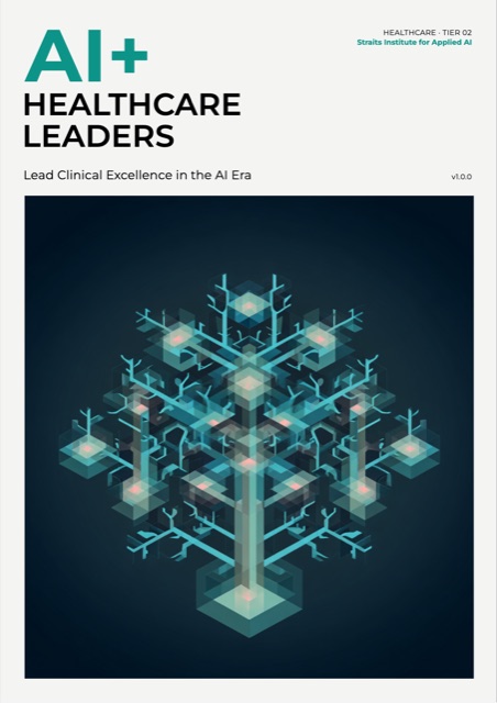 AI+ Healthcare Leaders — front cover