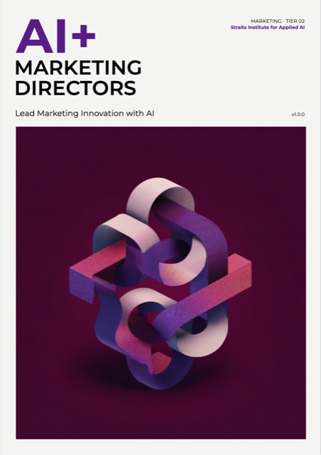 AI+ Marketing Directors — front cover