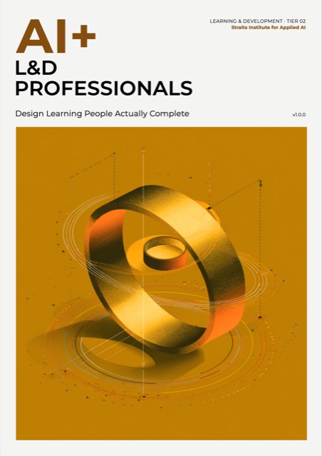 AI+ L&D Professionals — front cover