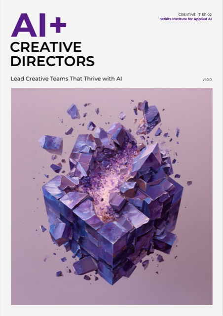AI+ Creative Directors — front cover