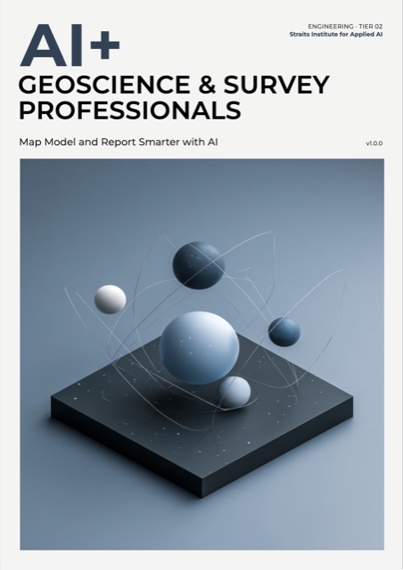 AI+ Geoscience & Survey Professionals — front cover