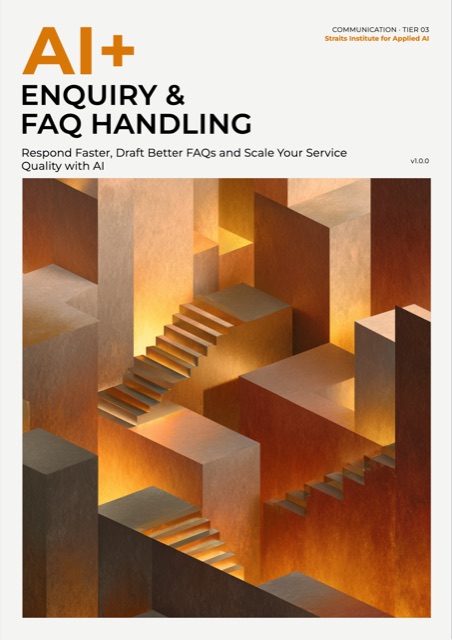 AI+ Enquiry & FAQ Handling — front cover